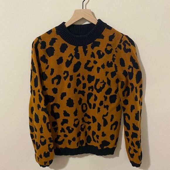 Who what wear cheetah sweater - Picture 3 of 8